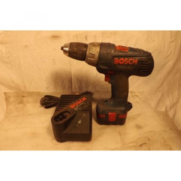 BOSCH MODEL #33614 CORDLESS 1/2&#034; CHUCK 14.4V DRILL/DRIVER PLUS BATTERY &amp; CHARGER #1 image