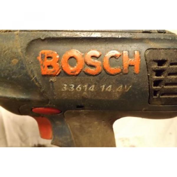 BOSCH MODEL #33614 CORDLESS 1/2&#034; CHUCK 14.4V DRILL/DRIVER PLUS BATTERY &amp; CHARGER #2 image