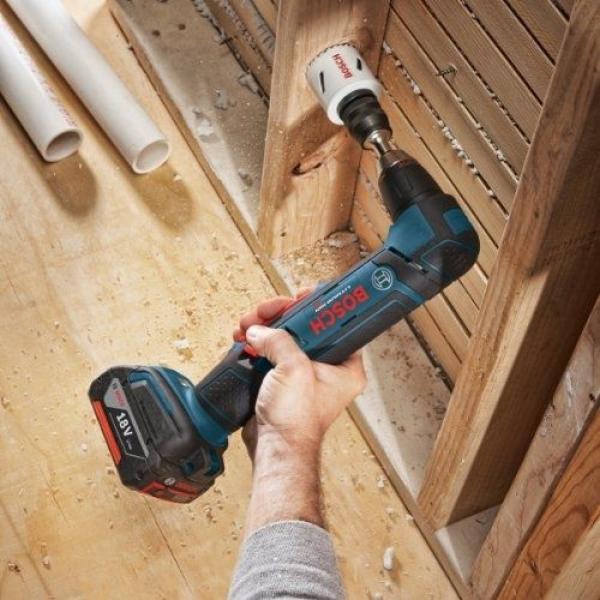 BOSCH 18-Volt Lithium-Ion Bare Tool, 1/2 in. Right Angle Drill with L-Boxx2 #4 image