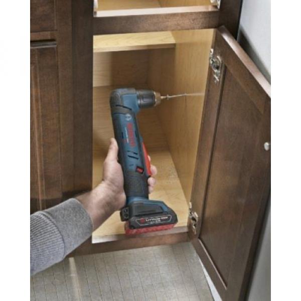 BOSCH 18-Volt Lithium-Ion Bare Tool, 1/2 in. Right Angle Drill with L-Boxx2 #5 image