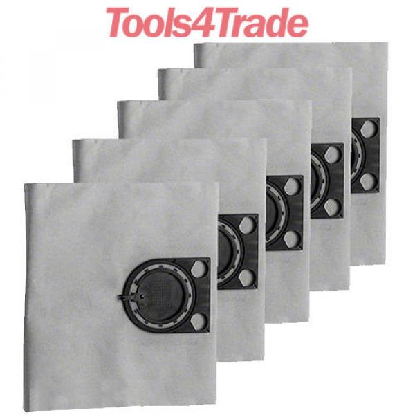 Disposable Selfclean  Filter Dust Bag For Bosch GAS25 2605411167 (Pack of 5) #1 image