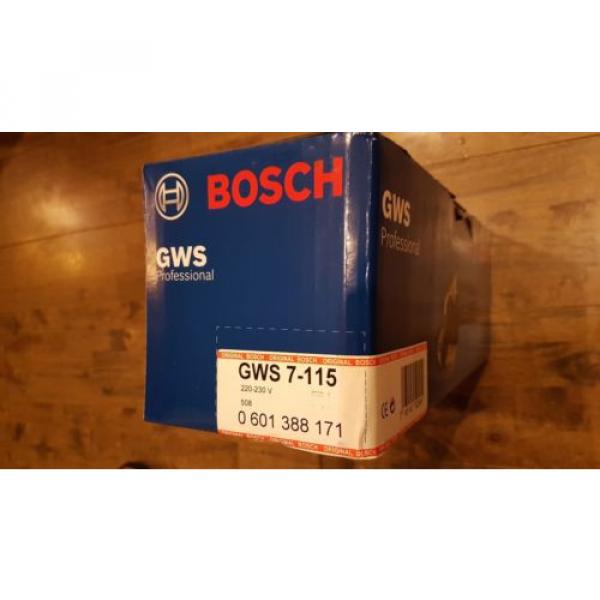 @@  NEW Bosch Professional GWS 7-115 (230 V) Angle Grinder  @@ #2 image