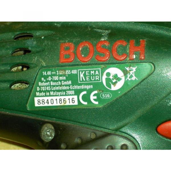 Bosch Akkuschrauber PSR 14,4 Ladegerät AL 1404 2 x  Akku guter Zustand #3 image