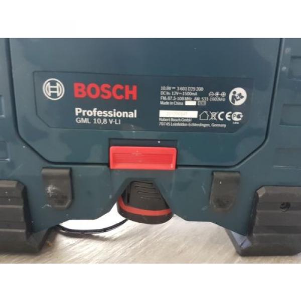 Bosch GML108 GML 10,8 V-LI Professional Jobsite Radio #2 image