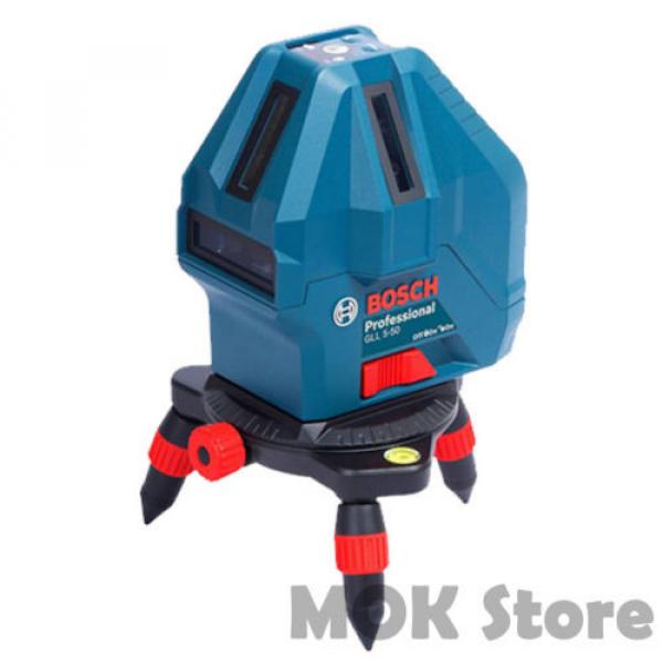 Bosch GLL 5-50X Professional 5-Line Laser Level Measure Self-Leveling Free Ship #1 image