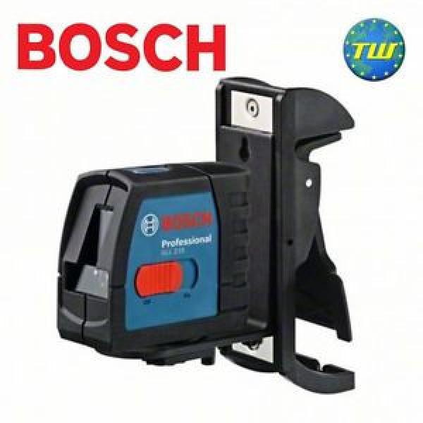 Bosch GLL2-15 Cross Line Laser with BM3 Wall Mount + Laser Target &amp; Carry Case #1 image
