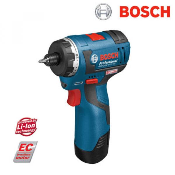 Bosch GSR 10.8V-EC HX Cordless screwdriver Driver ( 2 x 2.0Ah ) - FedEx #1 image