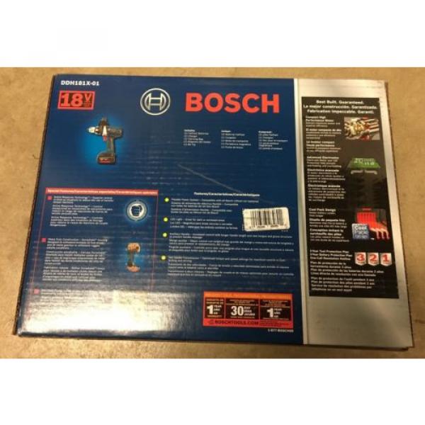 Bosch Cordless Drill/Driver Kit DDH181X-01 *NEW* #2 image