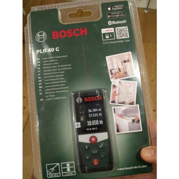 Bosch PLR 40 C Laser Measure Bluetooth #1 image