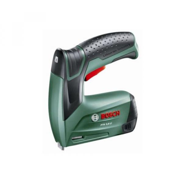 Bosch 3.6V 1.3Ah Li-Ion Cordless Tacker Includes Battery &amp; Charger #1 image