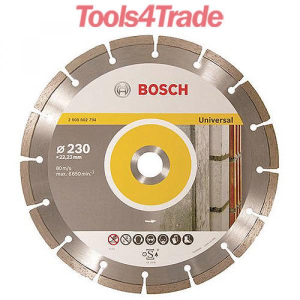 Bosch Diamond Cutting Blade Disc 230mm 9&#034; Blade For Brick Concrete 2608602794 #1 image