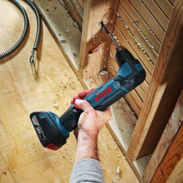 Bosch Right Angle Drill Kit 18 Volt Lithium-Ion Cordless 1/2 in. Variable Speed #3 image