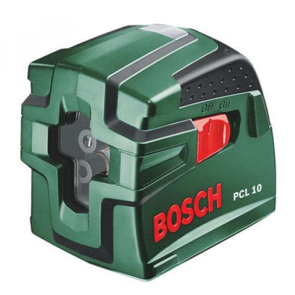 Bosch PCL10 Self-Levelling Cross Line Laser Level #1 image