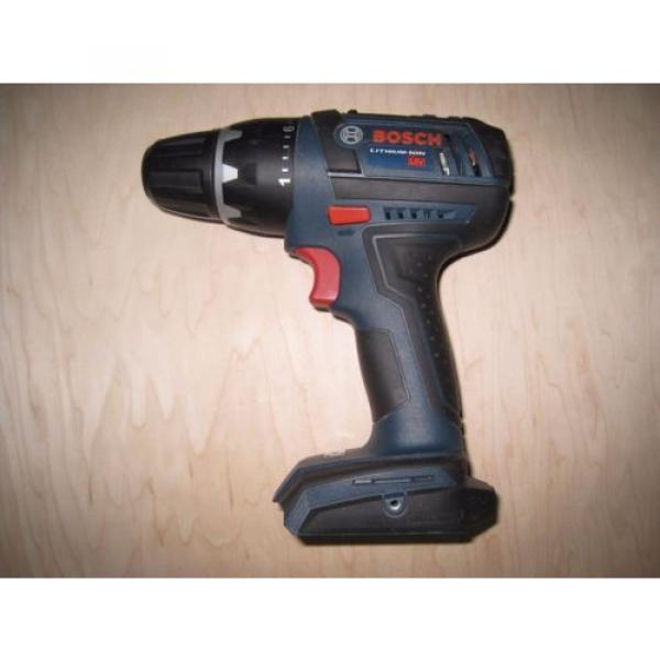 BOSCH DDS181 18V LITHIUM-ION 1/2&#034;  CORDLESS DRILL/DRIVER - TOOL ONLY #1 image
