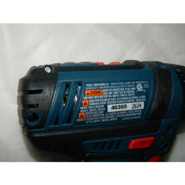 Bosch PS31 12V Cordless Lithium-Ion Drill Driver #3 image