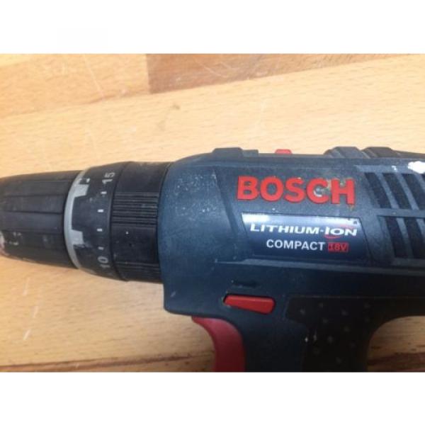 Bosch HDB180 18V Volt Li-Ion 3/8&#034; Cordless Hammer Drill Lithium Ion Bare Tool #2 image