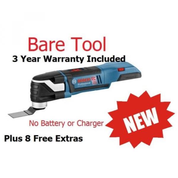 new BARE TOOL Bosch GOP 18V  EC Cordless Multi-Tool 06018B0001 3165140703697 #1 image