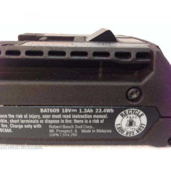 Bosch DDB180 NEW 18V Li-Ion Compact 3/8&#034; Cordless Drill Driver &amp; Bat609 #11 image