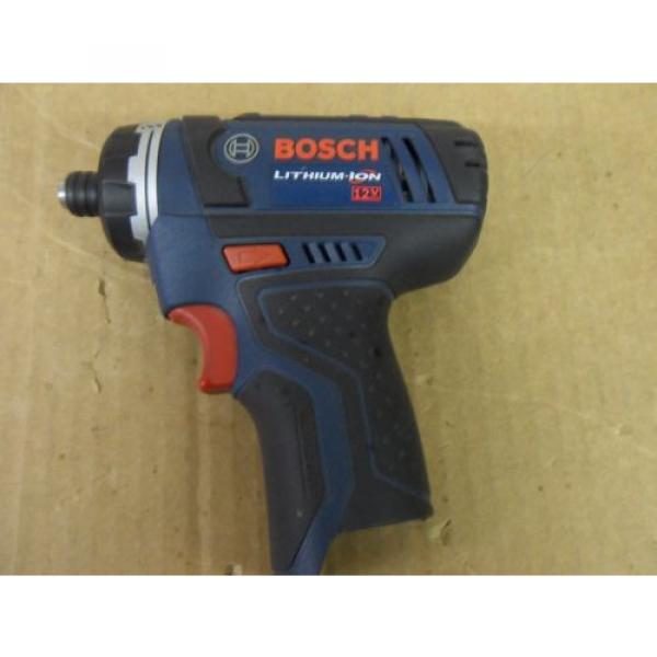 NEW Bosch PS21 12 Volt MAX Lithium Cordless Drill Pocket Driver (BareTool) #4 image