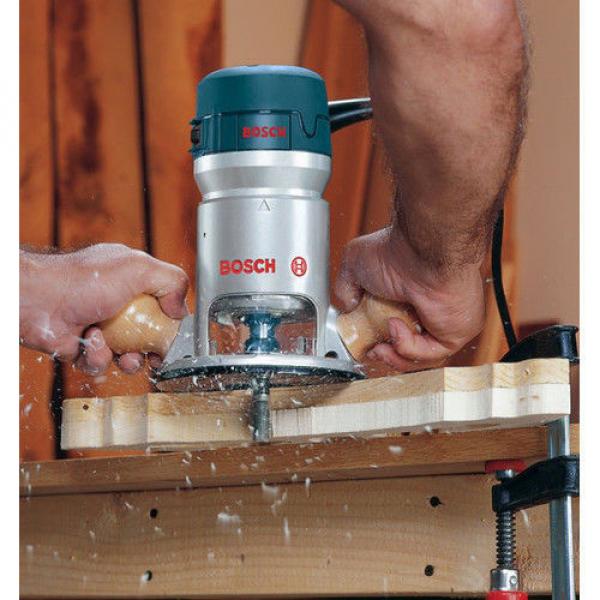 Bosch 12 Amp 2.25 HP Combo Plunge &amp; Fixed-Base Router 1617EVSPK-RT Reconditioned #2 image