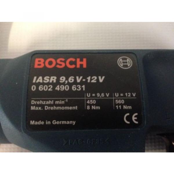 Bosch 2490 Exact Industrial Drill/Driver, 0602490631, 9.6V-12V, 8-11Nm, 450-560 #3 image