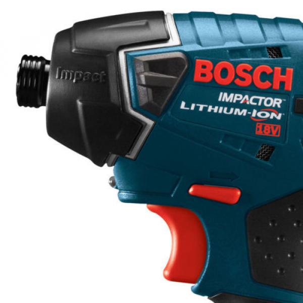 BOSCH 25618B-RT 18-Volt Lithium-Ion 1/4-Hex 18V Impact Driver TOOL ONLY #2 image