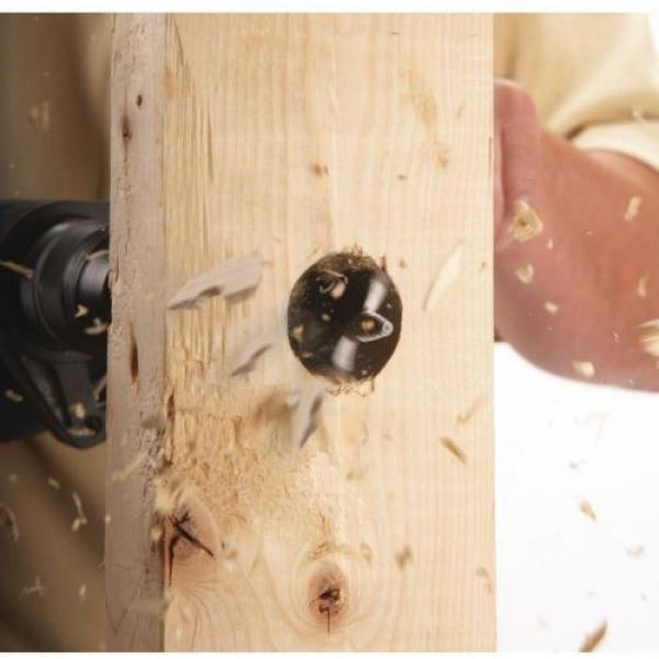 (10-Piece) Bosch Spade Bit Set Wood Hole Drill Cutter Daredevil Durable Standard #4 image