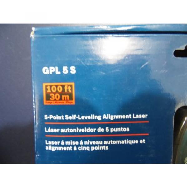 BRAND NEW SEALED BOSCH GPL 5 S 5-POINT SELF-LEVELING ALIGNMENT LASER MSRP $249 #2 image