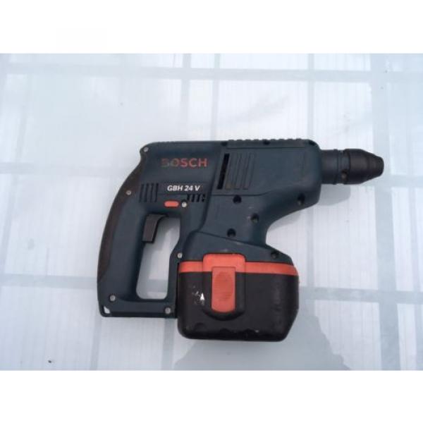 Bosch-GBH-24VF-24V cordless rotary hammer drill + Battery No Charger #1 image
