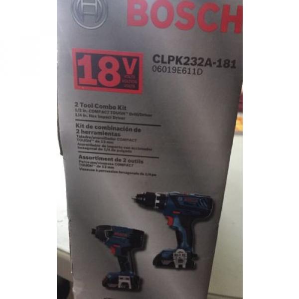 Bosch 18v 2-tool Combo Kit  241-6846 #4 image