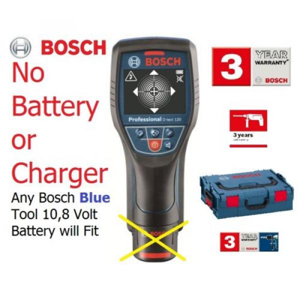 BARE TOOL Bosch D-tect 120 PRO Li-ION + L-Boxx Detector 0601081370 3165140780087 #1 image