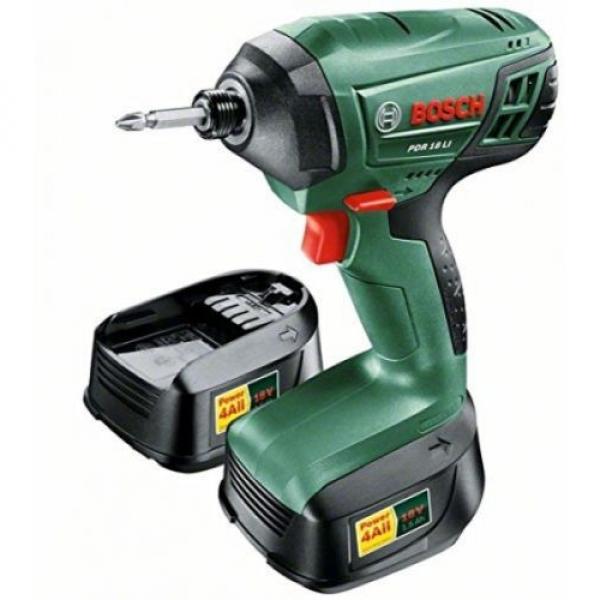 Bosch 0603980371 PDR 18 LI Cordless Lithium-Ion Impact Wrench With Two 18 V - #3 image