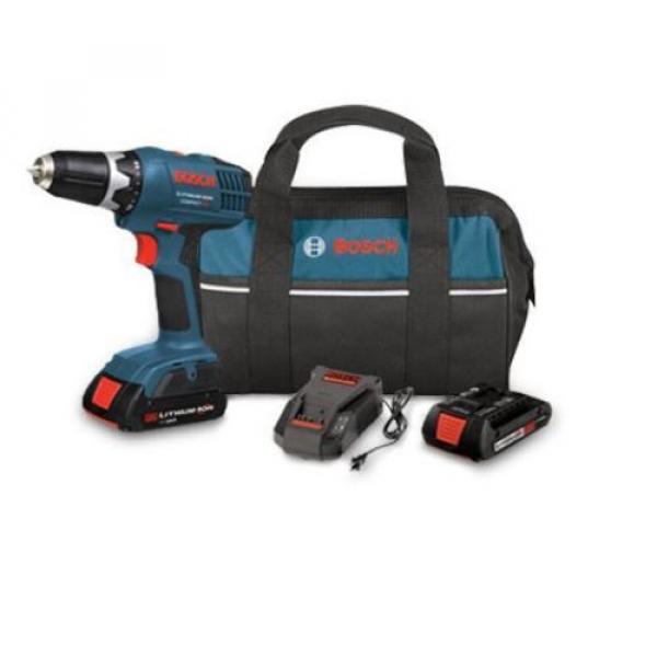 Bosch DDB180BKIT-BNDL 18V 1.3 Ah Cordless Lithium-Ion 3/8 in,KitContractor Bag #1 image