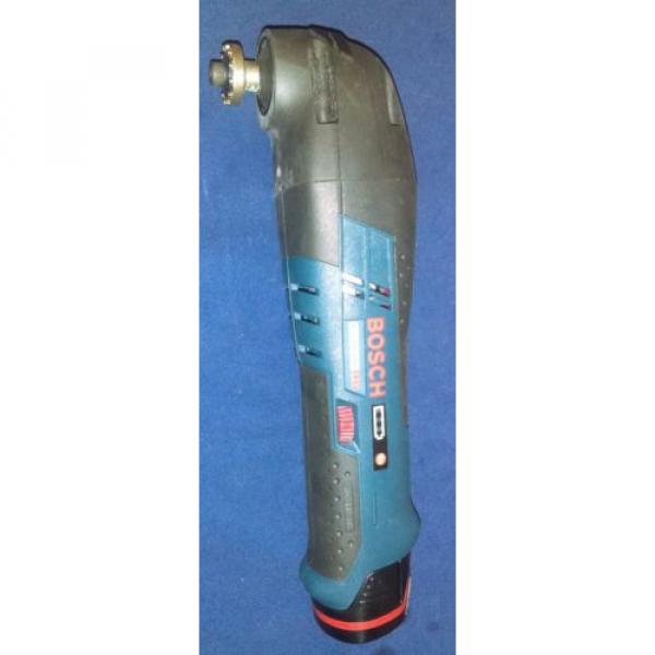 Bosch PS50 12V Multi-Tool, 2 Batteries, Charger, Case Of Blades And Sanding Head #2 image