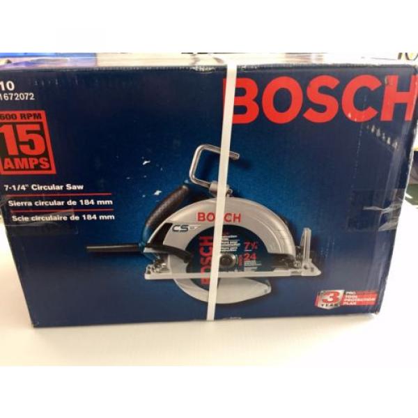 7-1/4&#034; Circular Saw OB Bosch Tools CS10 #3 image