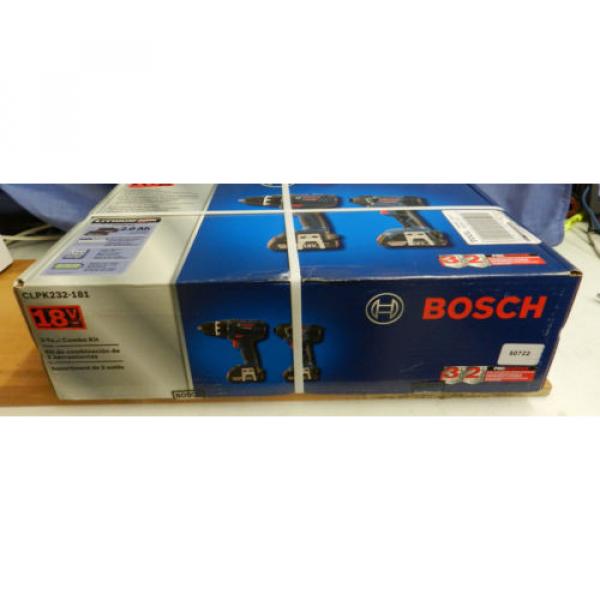 Bosch CLPK232-181 18V Cordless Lithium-Ion Drill Driver and Impact Driver Kit #3 image
