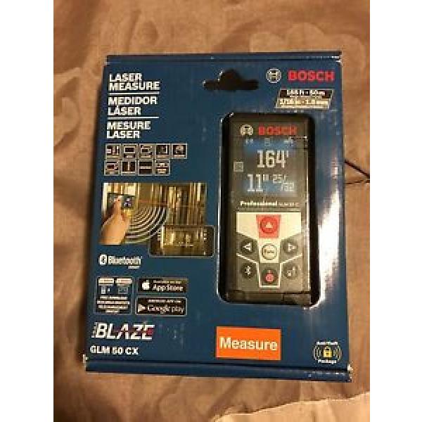 New BOSCH GLM 50 CX 165 ft. Laser Measure with Bluetooth and Full-Color Display #1 image