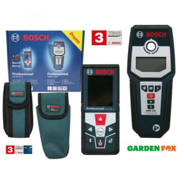 Bosch- GLM50C PRO Laser Measure GMS120 Detector Twin K 06159940HC 3165140892841 #1 image