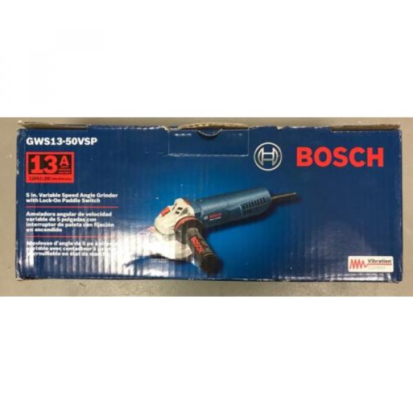 New Bosch 5-Inch Variable Speed Angle Grinder  GWS13-50VSP-Factory New, Sealed #1 image
