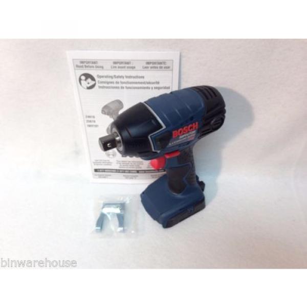 Bosch 24618 NEW 18V 18 Volt 1/2&#034; Li-Ion Cordless Impact Driver Wrench  Bare Tool #2 image