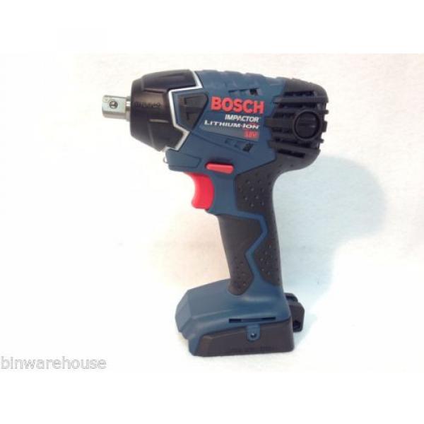 Bosch 24618 NEW 18V 18 Volt 1/2&#034; Li-Ion Cordless Impact Driver Wrench  Bare Tool #3 image