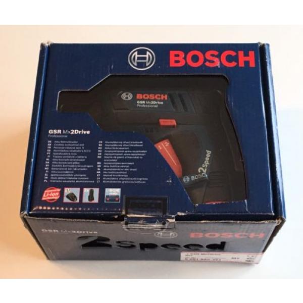 Bosch Professional Mx2Drive Cordless Screwdriver with 2 x 3.6 V 1.3 Ah NEW Boxed #2 image