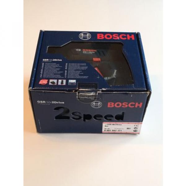 Bosch Professional Mx2Drive Cordless Screwdriver with 2 x 3.6 V 1.3 Ah NEW Boxed #4 image