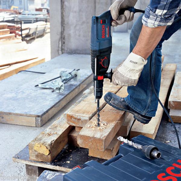 Bosch GBH2-26DRE 2-kilo Rotary Hammer Drill, Free Chisels and Keyless Chuck 110V #5 image