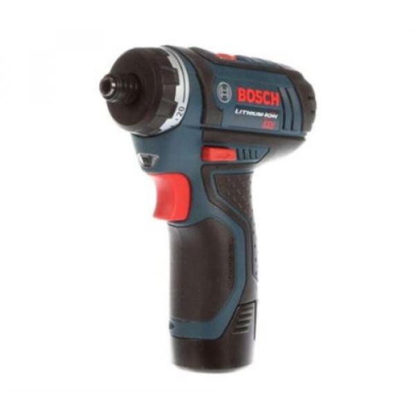 12 Volt Lithium-Ion Cordless Electric 1/4 in Hex 2-Speed Pocket Driver Batteries #2 image