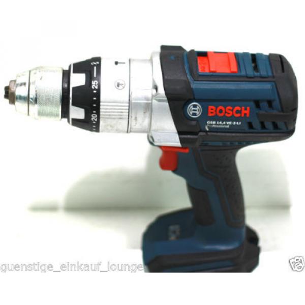 Bosch Cordless drill Hammer drill GSB 14,4 VE-2-LI Professional Blue #2 image