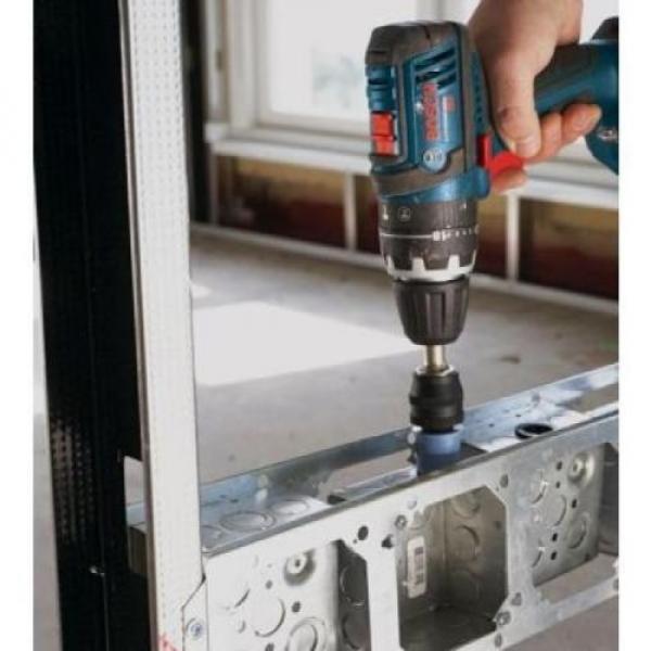 Bosch Lithium-Ion 1/2in Hammer Drill Concrete Driver Kit Cordless Power Tool 18V #3 image