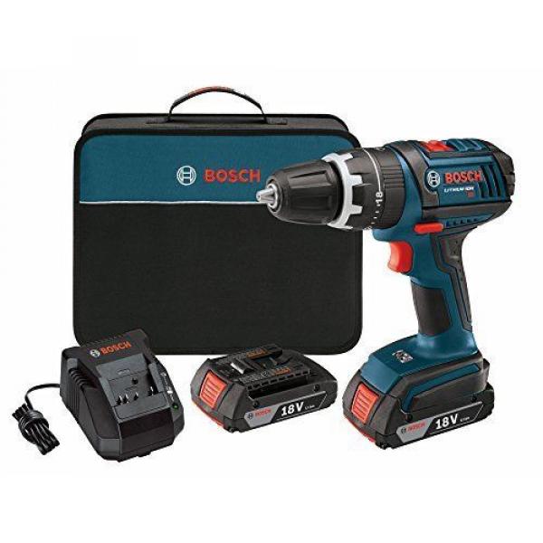 Bosch HDS181-02 18-Volt Lithium-Ion 1/2-Inch Compact Tough Hammer Drill Drive... #1 image