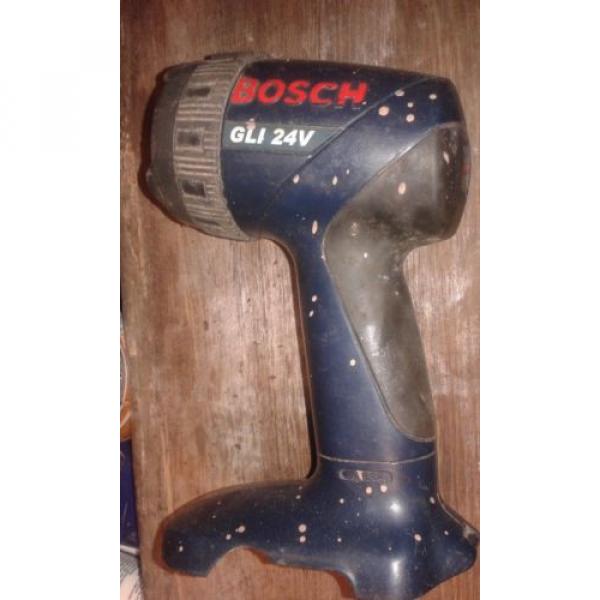 bosch 24v gsb drills + torch + batteries and charger #2 image
