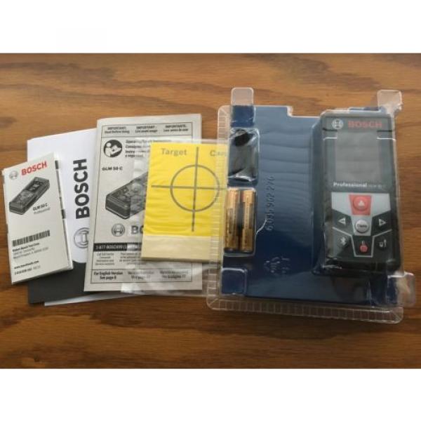 Bosch GLM 50 CX Laser Measure 165ft With Bluetooth &amp; Colour Display #3 image